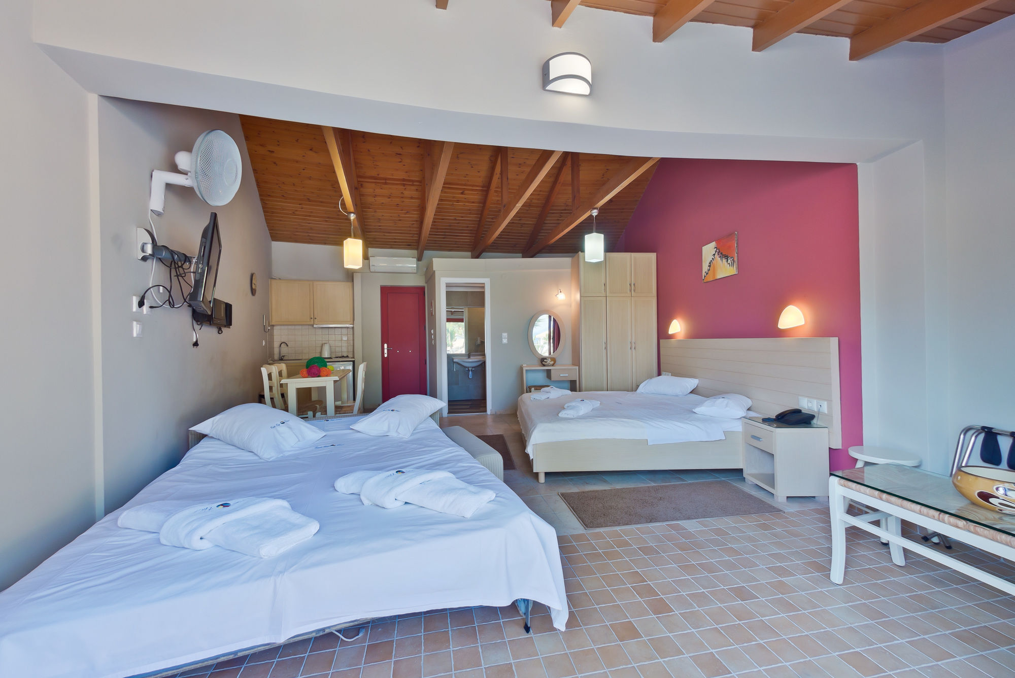 Rouda Bay Beach Hotel Mikros Gialos Buitenkant foto