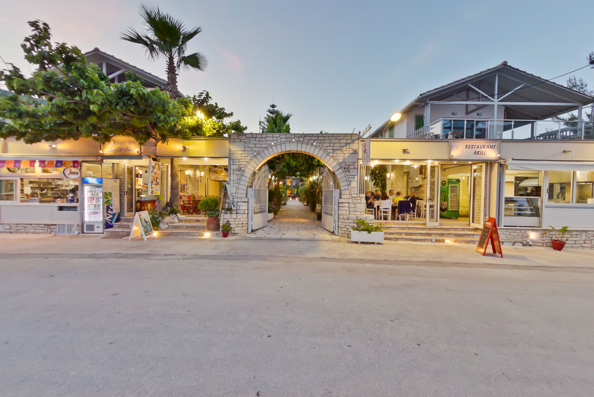 Rouda Bay Beach Hotel Mikros Gialos Buitenkant foto