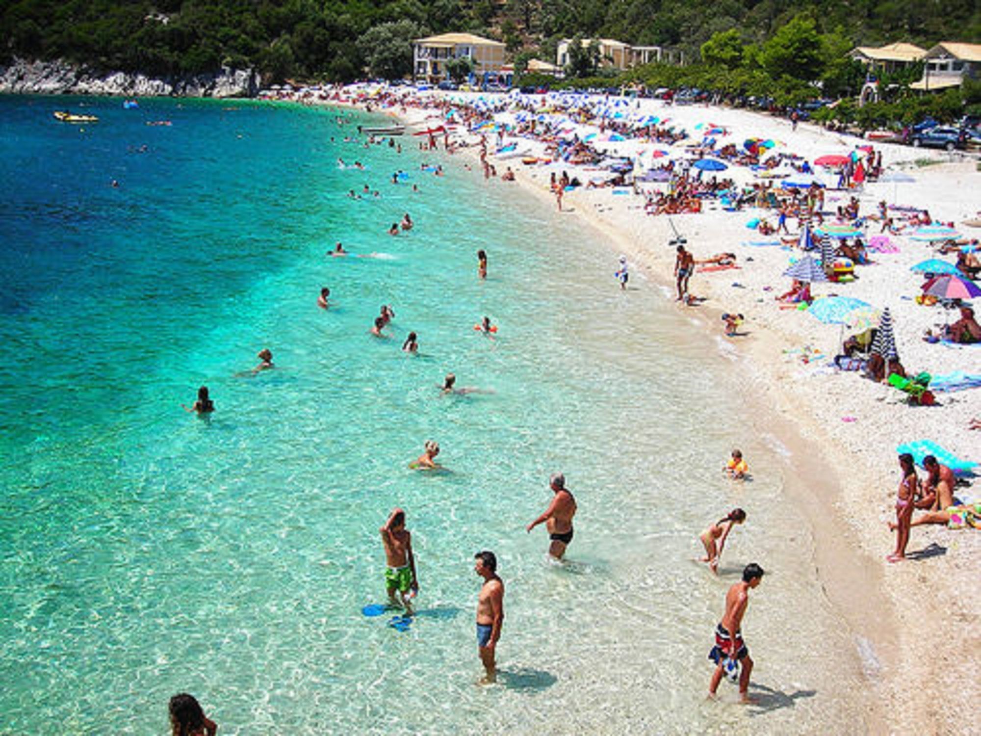 Rouda Bay Beach Hotel Mikros Gialos Buitenkant foto