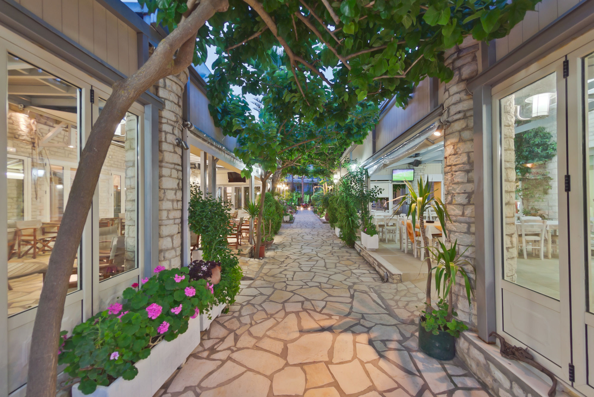 Rouda Bay Beach Hotel Mikros Gialos Buitenkant foto