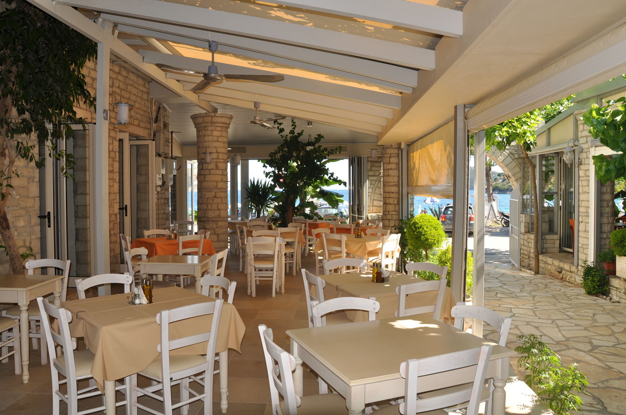Rouda Bay Beach Hotel Mikros Gialos Buitenkant foto
