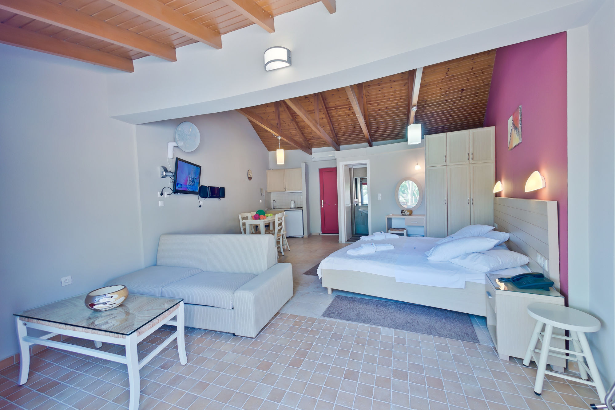 Rouda Bay Beach Hotel Mikros Gialos Buitenkant foto