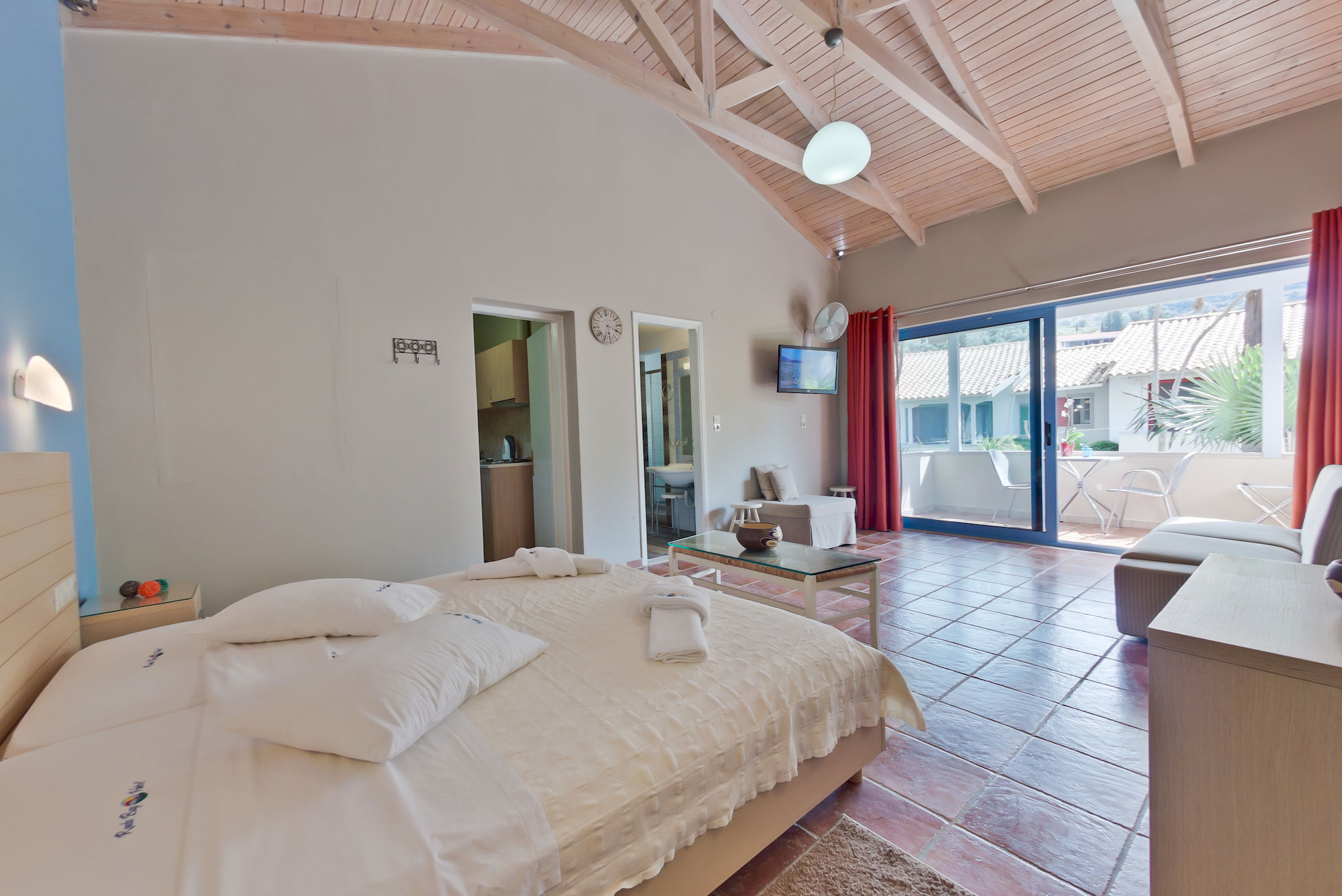 Rouda Bay Beach Hotel Mikros Gialos Buitenkant foto